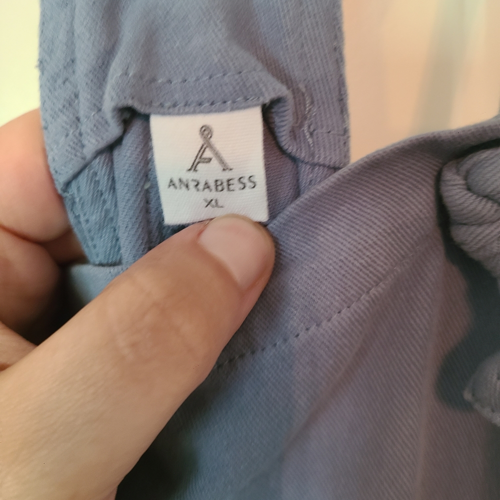 Blue Overalls with Pockets - Picture 2 of 3